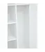 Interiors By Premier Two Door White Metal Wardrobe