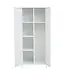 Interiors By Premier Two Door White Metal Wardrobe