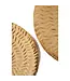 Templar Set of 2 Gold Finish Stools