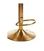 Baina White|Gold Bar Stool