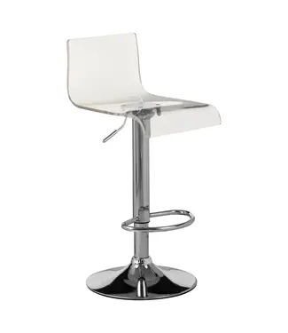 Interiors By Premier Baina Acrylic Seat Bar Stool