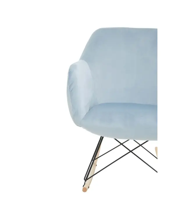 Stockholm Velvet Rocking Chair
