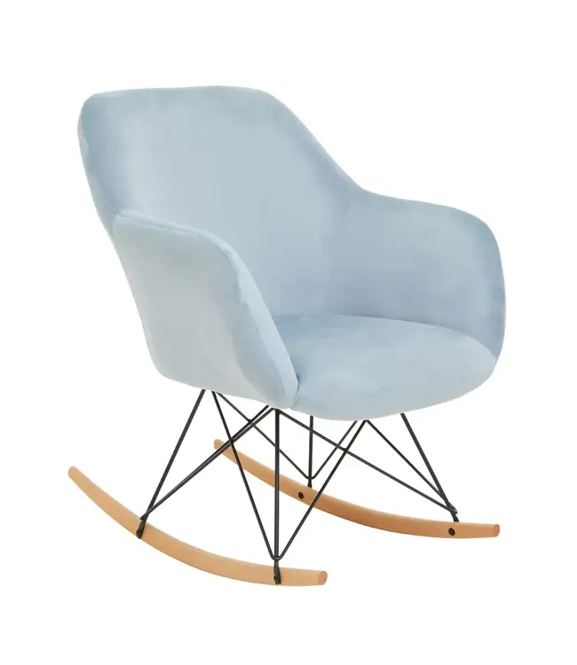 Stockholm Velvet Rocking Chair