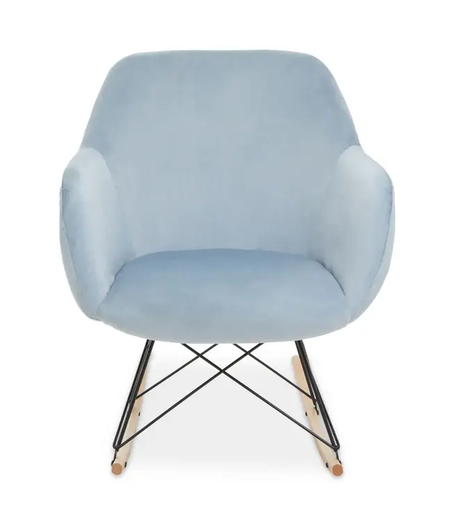 Stockholm Velvet Rocking Chair