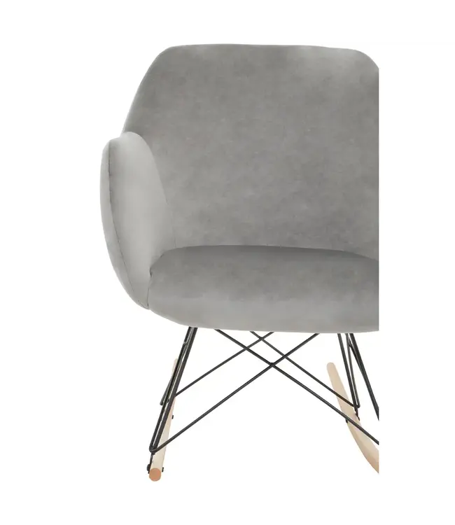 Stockholm Velvet Rocking Chair