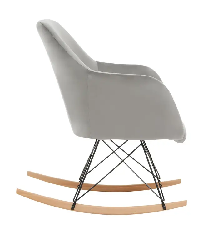 Stockholm Velvet Rocking Chair