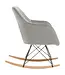 Interiors By Premier Stockholm Velvet Rocking Chair