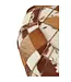 Patchwork Multicolour Leather Pouffe