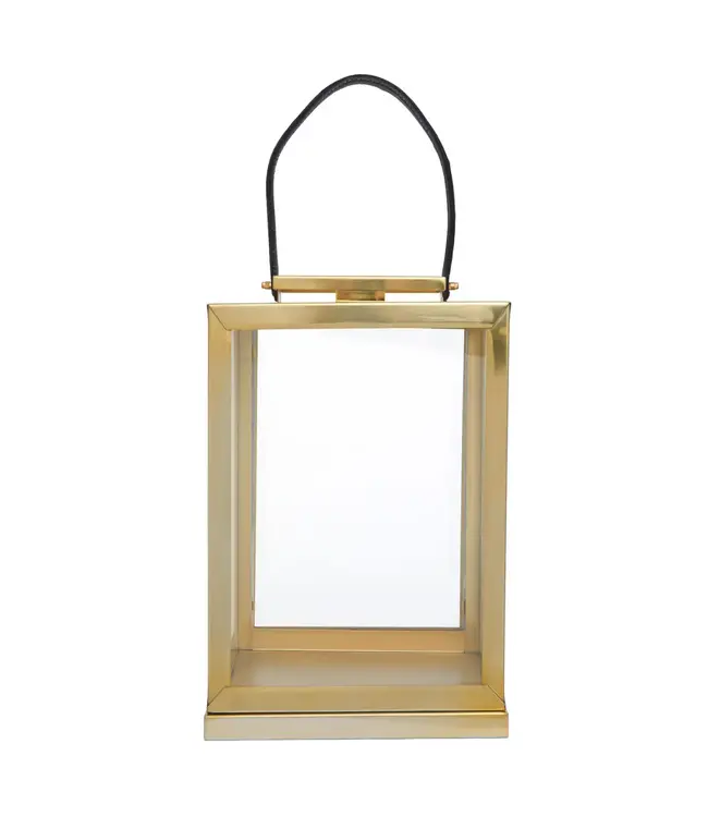 Fifty Five South Herber Large or Small Gold Lantern