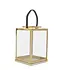 Fifty Five South Herber Large or Small Gold Lantern