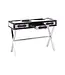 Fifty Five South Genuine Cowhide Console Table