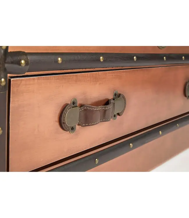 Warm Copper Finish Trunk