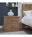 Homestyle GB Torino Oak Wide Bedside