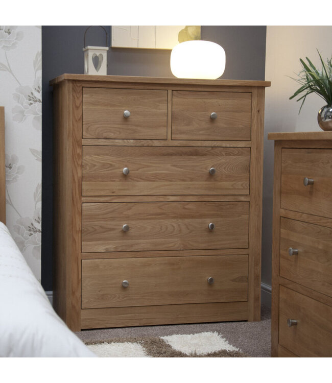 Homestyle GB Torino Oak 2+3 Drawer Chest