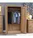 Homestyle GB Torino Oak Double Wardrobe