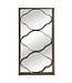 Gold Iron Framed Mirror