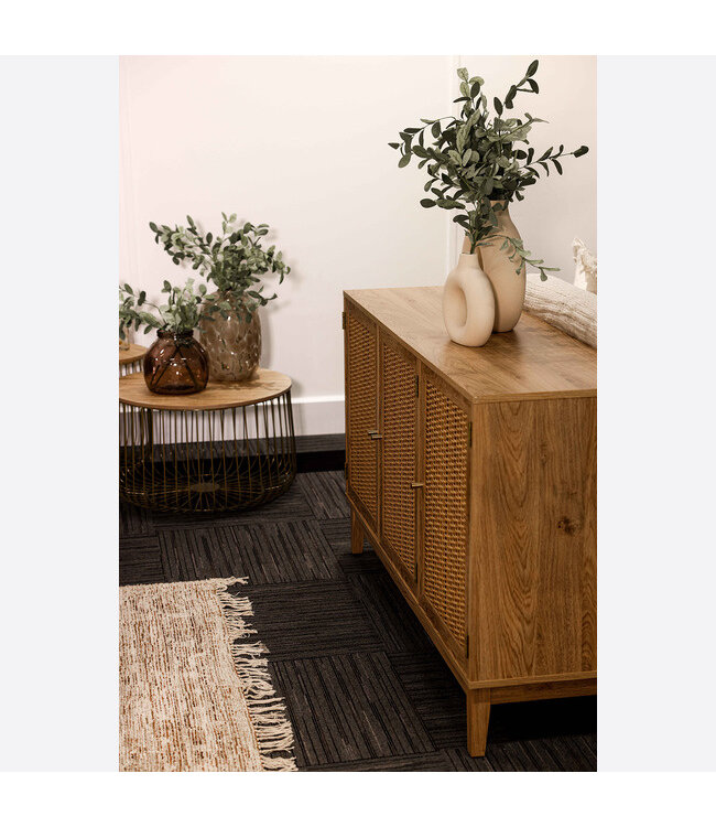 LPD Furniture Enzo Gold Cage Table