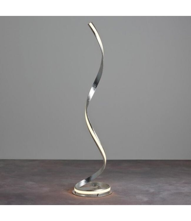 Aria LED Floor Lamp Silver