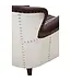 Fifty Five South Victor Coffee Leather Chair