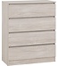 Seconique Malvern 2 Door Wardrobe Bedroom Set