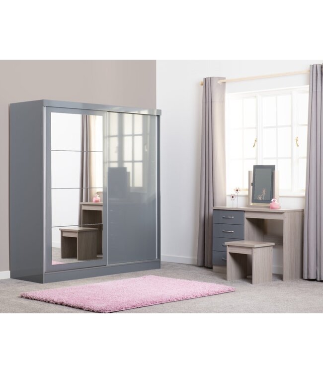 Seconique Nevada 2 Door Sliding Wardrobe