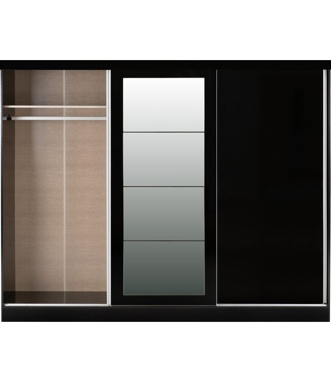 Seconique Nevada 3 Door Sliding Wardrobe