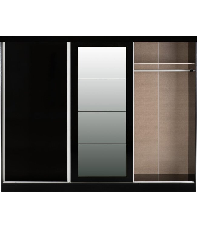 Seconique Nevada 3 Door Sliding Wardrobe