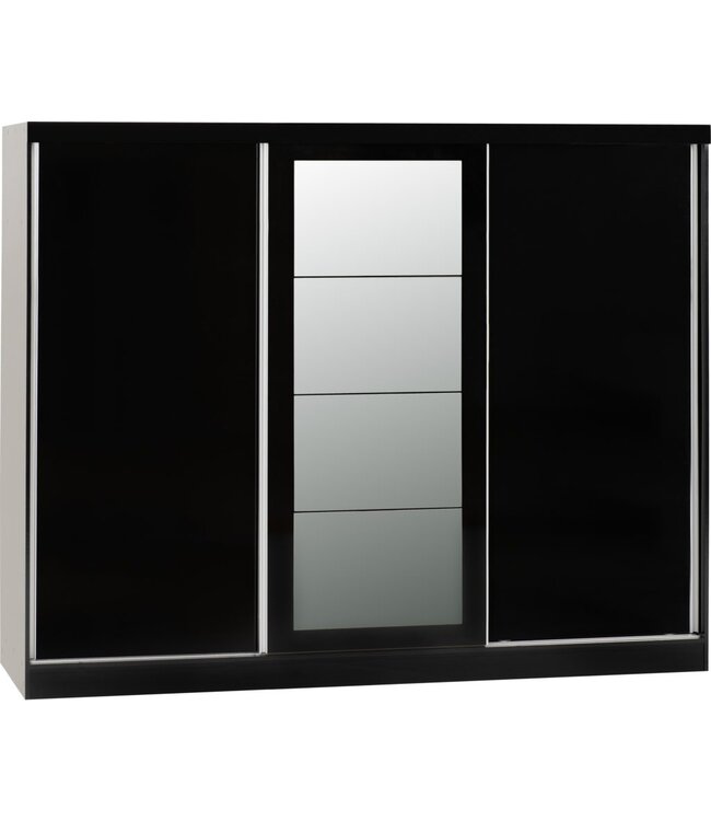 Seconique Nevada 3 Door Sliding Wardrobe