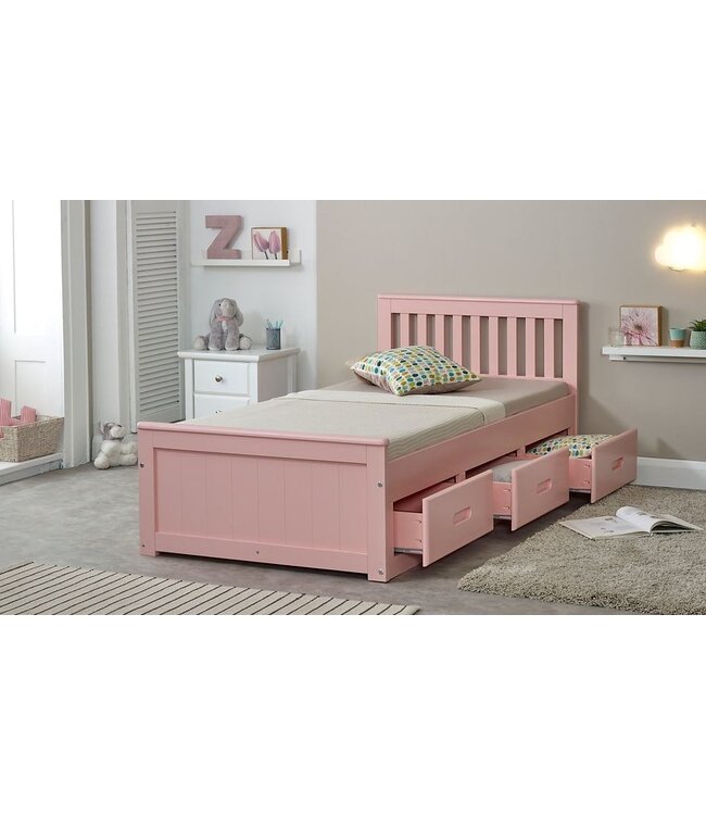 Mission Single Bed Choice of 4 Colours