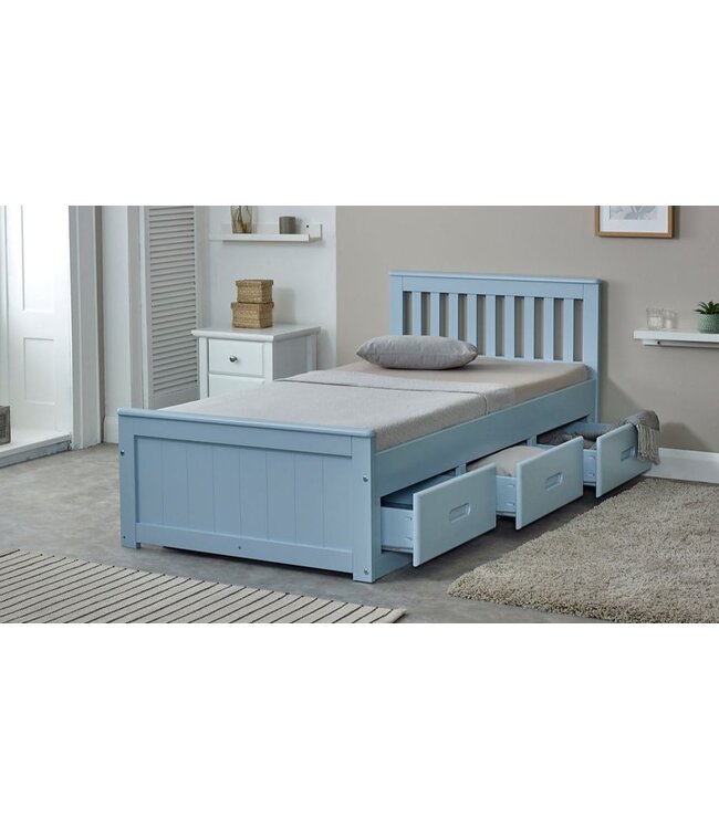 Mission Single Bed Choice of 4 Colours