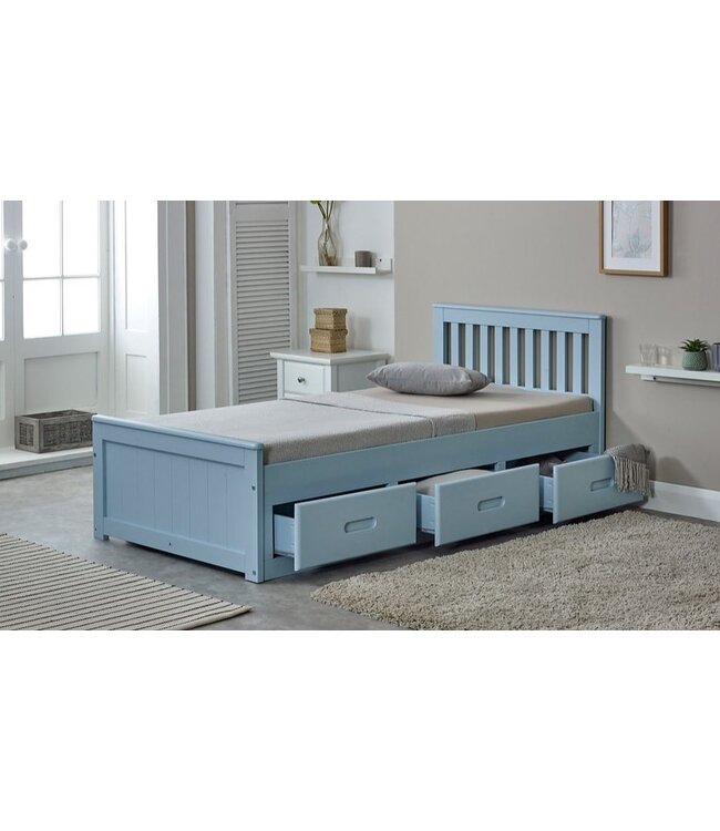 Mission Single Bed Choice of 4 Colours