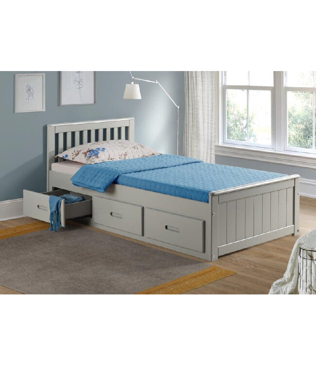 Mission Single Bed Choice of 4 Colours