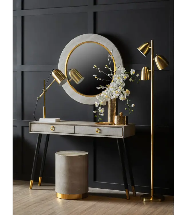 Cadio Shagreen Console Table