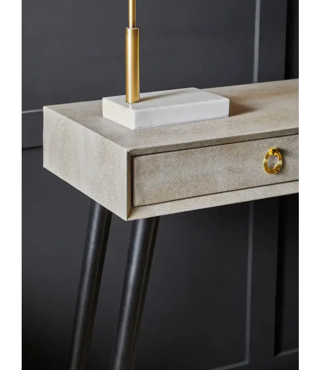 Cadio Shagreen Console Table