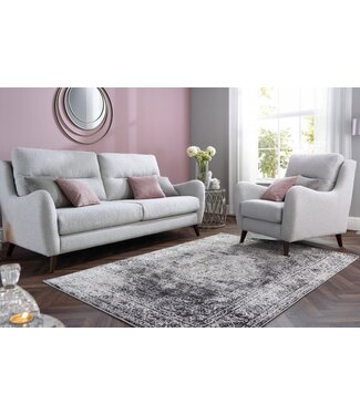 Lebus Sofas Porto Prussian Grey 3+2 Seater Sofa