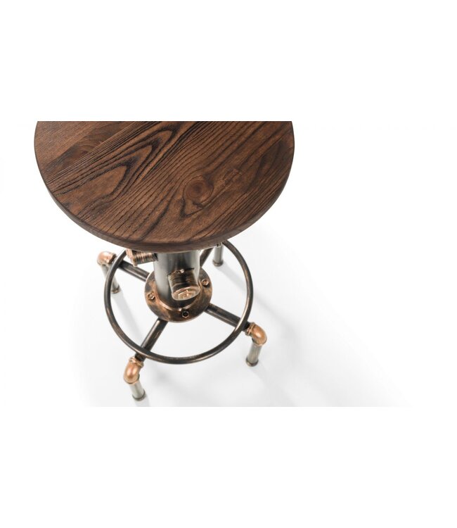 Julian Bowen Rockport Pipework Bar Stool