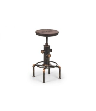 Julian Bowen Rockport Pipework Bar Stool