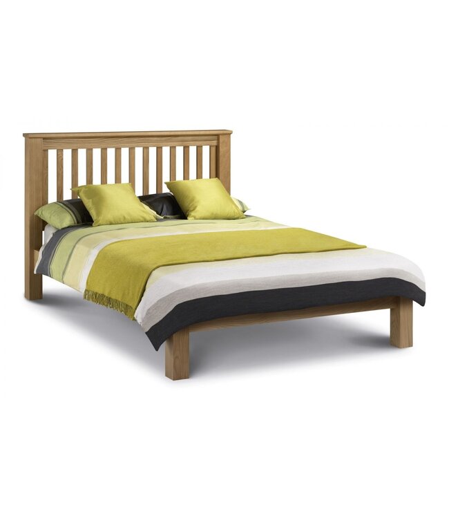 Julian Bowen Amsterdam Oak Low Foot End Bed