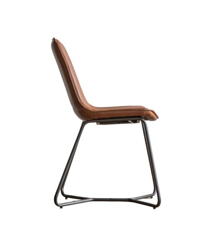 Set of 2 Hawking Brown Chairs