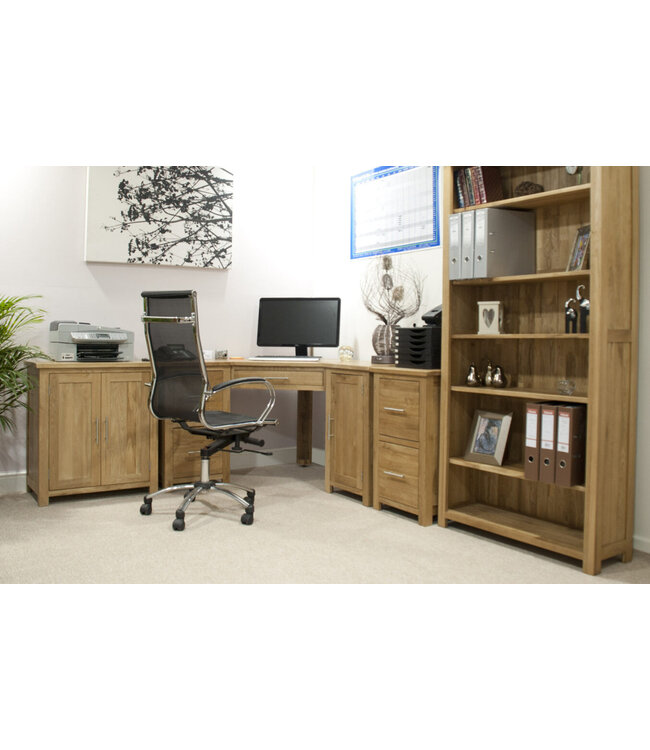 Homestyle GB Opus Oak Large Bookcase