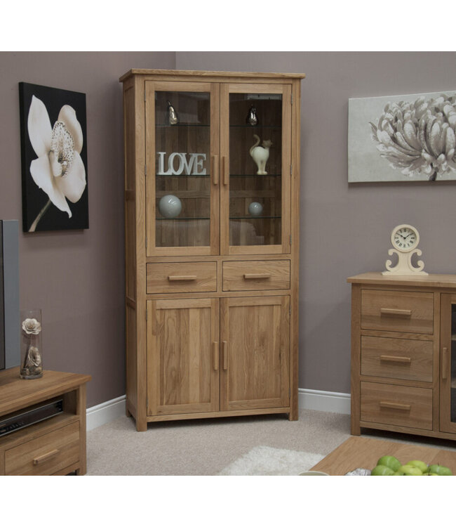 Homestyle GB Opus Oak Library Unit