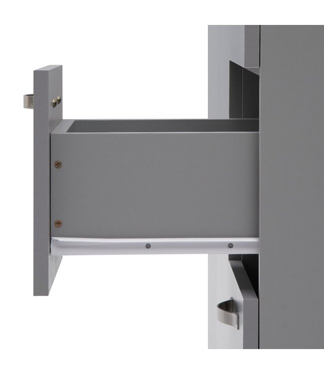 Essentials 3 Door Wardrobe With Drawers