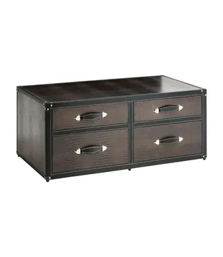 Interiors By Premier New Croc 4 Drawer Storage Trunk