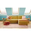 Kair Yellow Sofa Bed Universal Corner