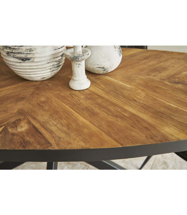 Large Oval Dining Table