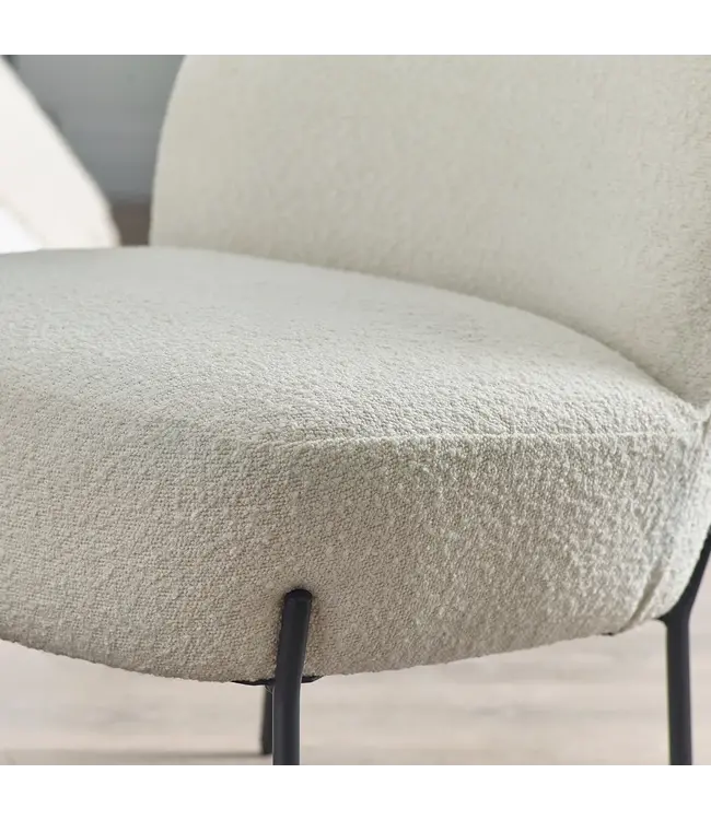 Julian Bowen Lulu Boucle Accent Chair