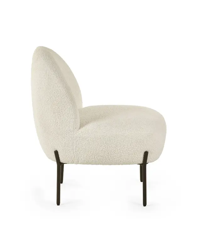 Julian Bowen Lulu Boucle Accent Chair