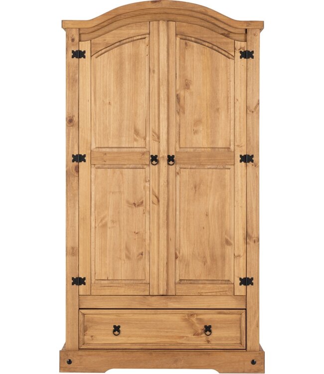 Seconique Corona 2 Door 1 Drawer Wardrobe