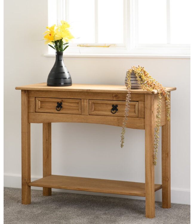 Seconique Corona 2 Drawer Console Table