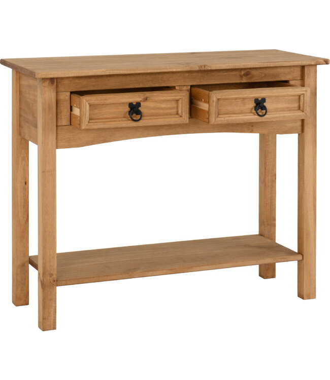 Seconique Corona 2 Drawer Console Table